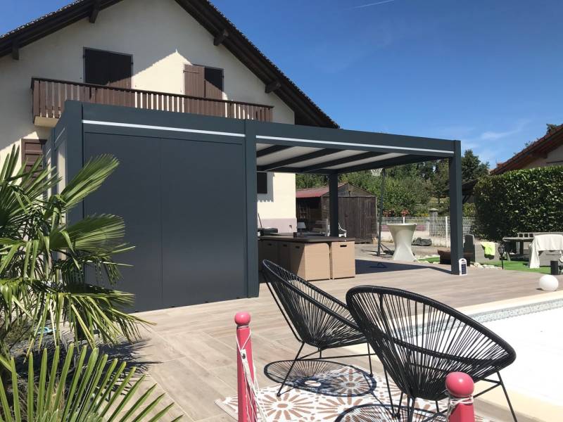 Abri de jardin pool house sur mesure près de Beauvais 